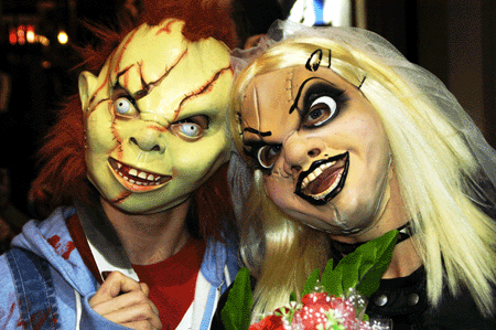 Los hermanos Chucky aterrorizaron de manera divertida el Carnaval, de la mano de Panxampla's.
