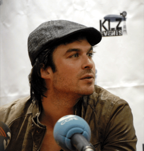 El actor Ian Somerhalder