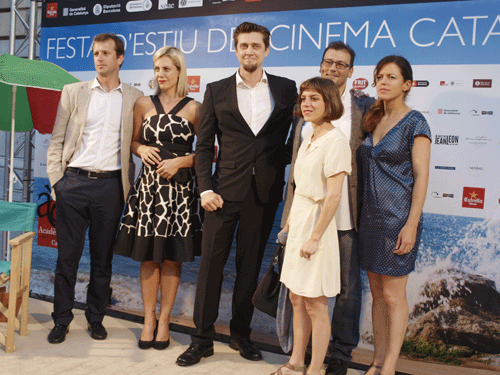 L'equip de "Mamá", la producció catalana més taquillera de l'any.