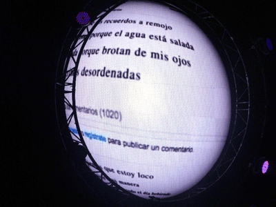 Dos horas de concierto para ofrecer un repaso a su carrera musical. El single Lágrimas desordenadas desató la locura entre un público completamente entregado.  