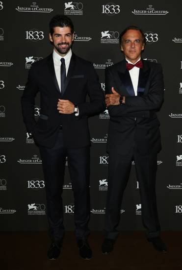 El actor Miguel Ángel Muñoz y Paco Arango, creador de la Fundación Aladina.