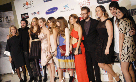 La mayor pate de las "blogueras" que han participado en el calendario no se perdieron la gala.