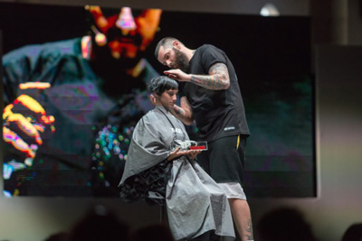 El prestigioso Xavi García,en acción.