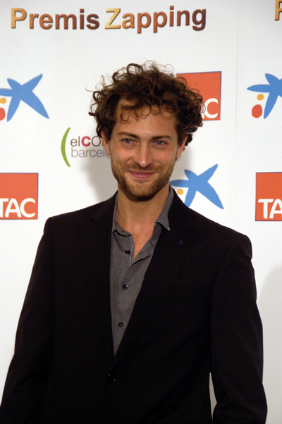 El guapísimo Peter Vives, de "Tiempo entre costuras", y que estuvo nominado a la categoría de mejor actor.