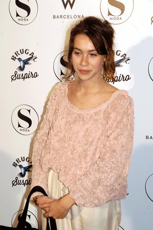 Greta Fernández, que podemos ver en diferentes papeles en cine y televisión.