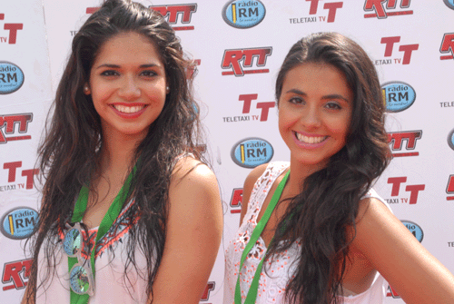 El "Angel de amor" de Tatishé se escuchó bien fuerte.. y se lanzaron al agua.