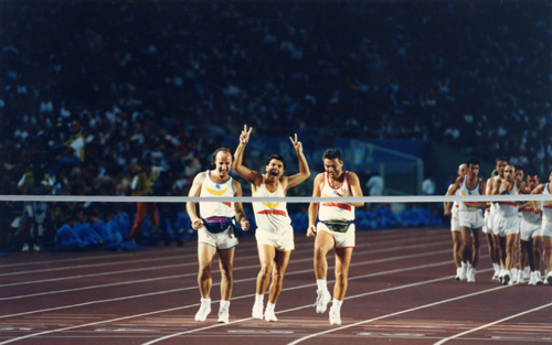 Moment mític, la cerimònia de cloenda dels Jocs Olímpics de Barcelona '92, que van veure mil·lions de persones d'arreu del món.
