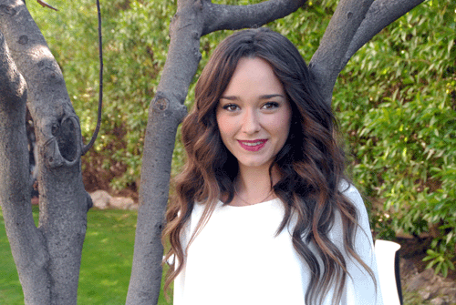 Lucía de la Torre, que tiene un papel en el filme, en los inicios de la historia