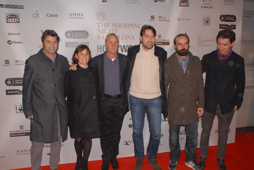 Tot l'equip del documental "L'últim partit. 40 anys de Johan Cruyff a Catalunya"