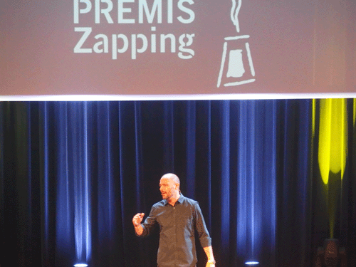 Andres Torres, que hizo un divertido repaso por los 20 últimos años televisivos.