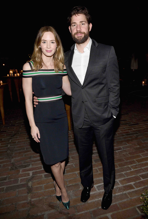 Emily Blunt y John Krasinski. Foto - Premsa GRey Goose Vodka.