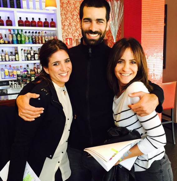 Imagen subida por la actriz Melani Olivares a su cuenta de Twitter