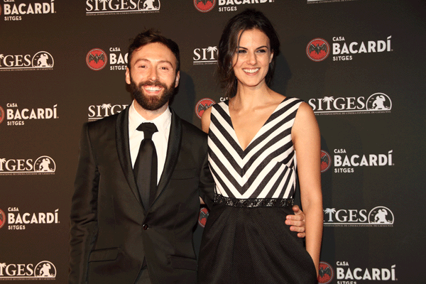 Dafnis Balduz y Melina Mathews, presentadores del festival de cine de Sitges