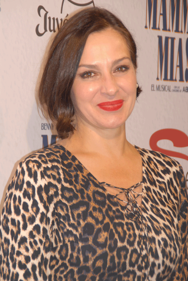 la actriz Natália Millan 