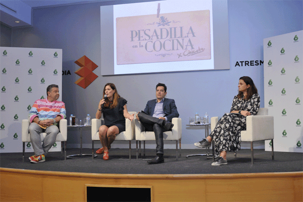 Momento de la Rueda de Prensa de la presentación de la nueva temporada de "Pesadilla en la cocina". Foto - Concha Gonzalo