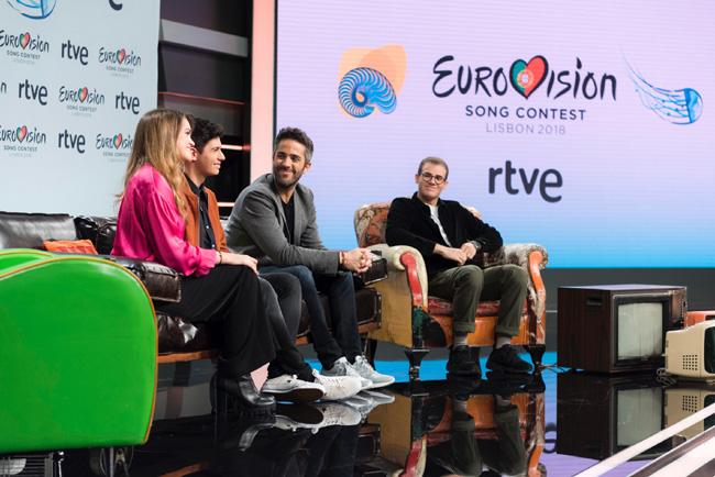 Amaia, Alrfed, Roberto Leal y Raul Gomez.jpg