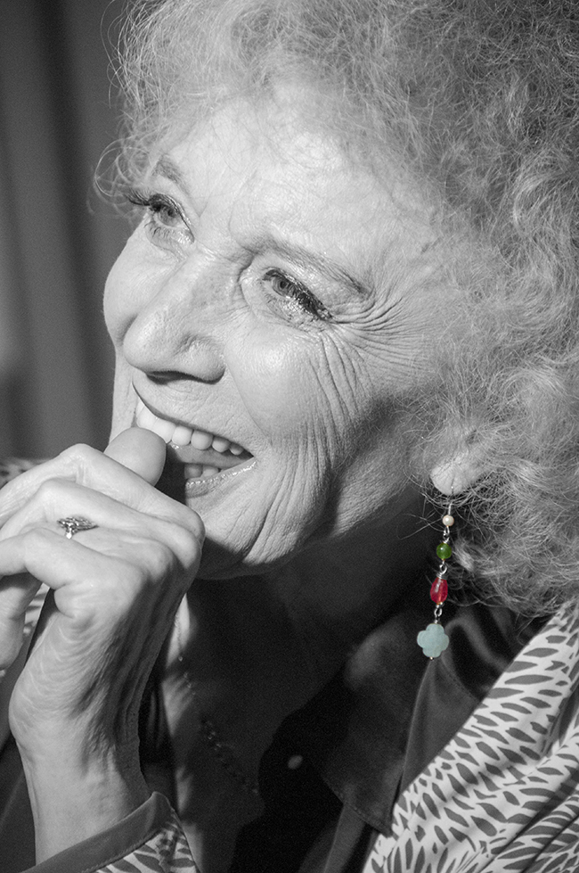 Marisa Paredes retrato BN