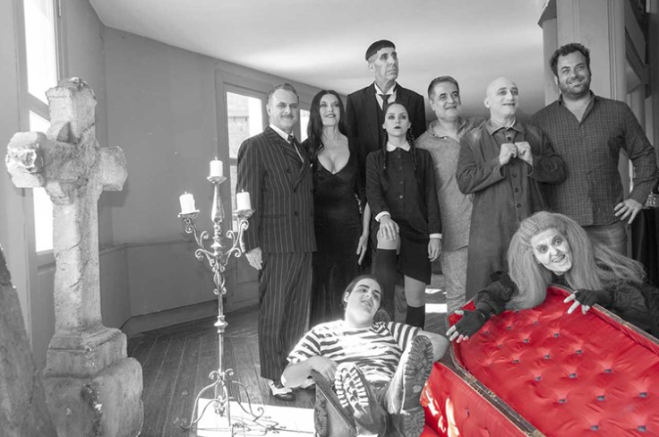 La Familia Adams Barnafotopress